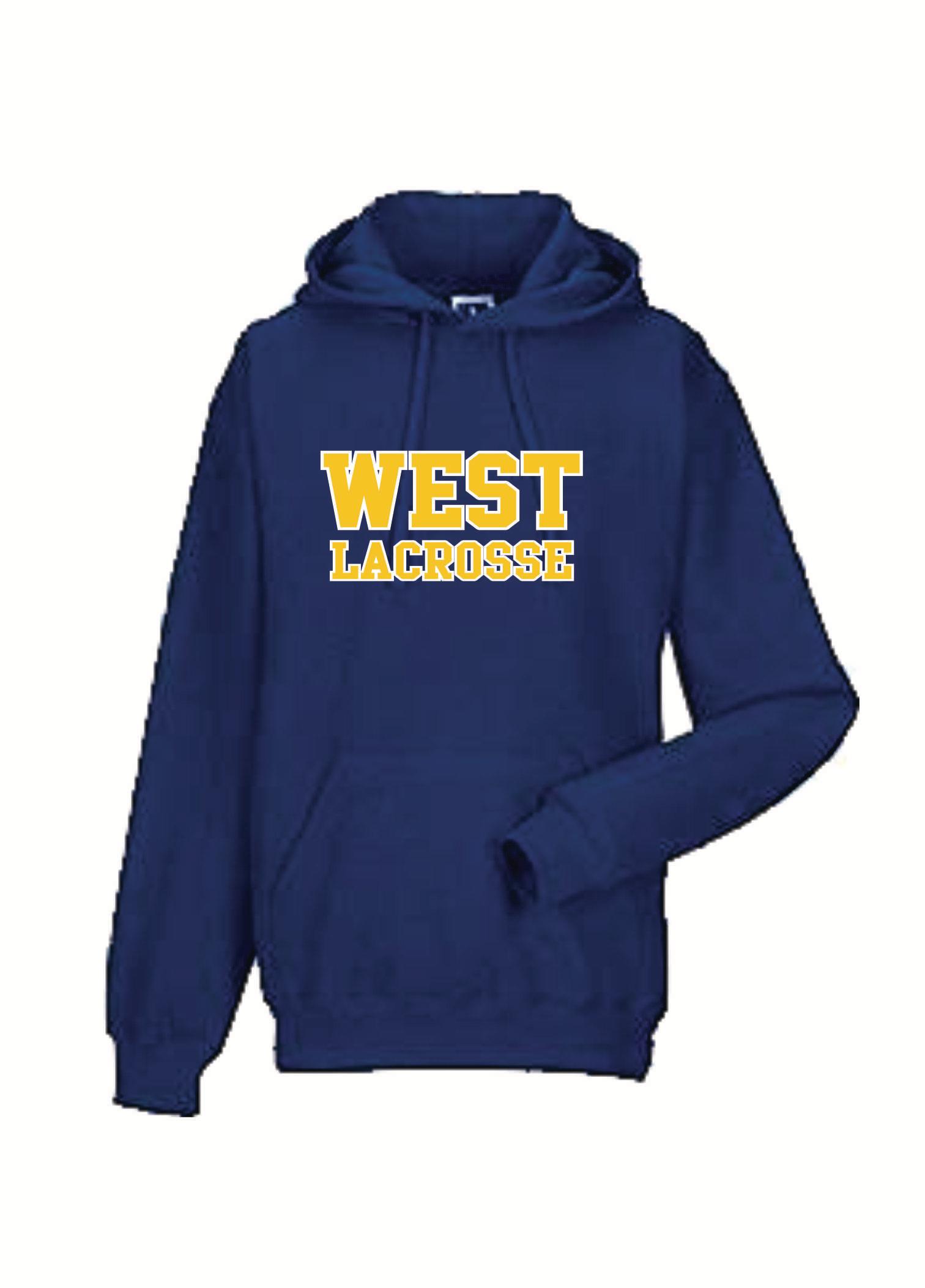 Downingtown West Lacrosse Jerzee Hoodie - Sidelines Sportswear & Promotions